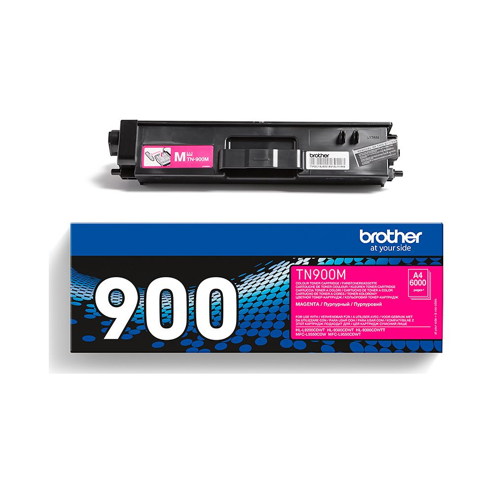 Toner magenta TN900M do drukarek Brother, 6000 stron.