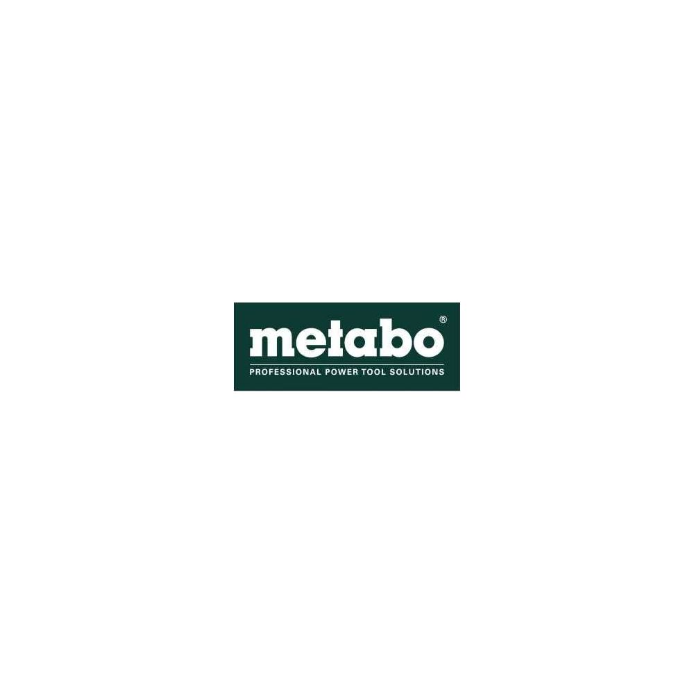 Le logo Metabo avec le sous-titre 'PROFESSIONAL POWER TOOL SOLUTIONS'.