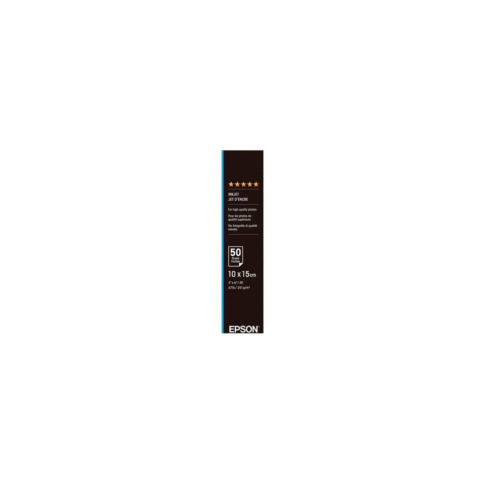 Epson Inkjet Fotopapier, 50 Blatt, 10x15cm, 251g/m².