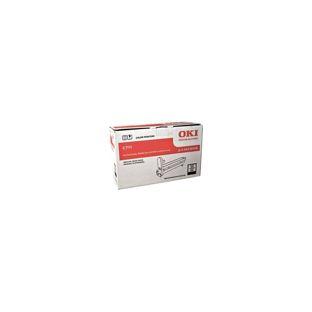 OKI C711 renkli yazıcılar için görüntü tamburu kutusu, parça no. 44318508.
