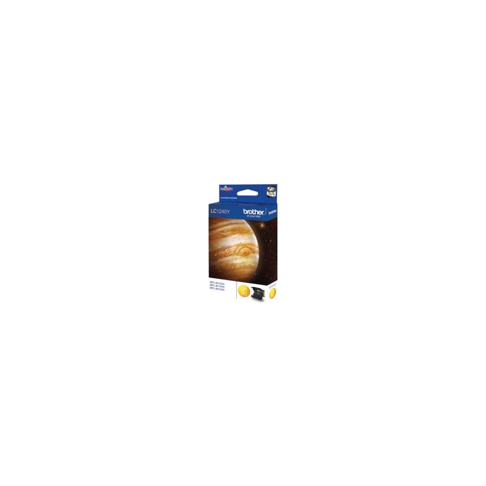 Brother ink cartridge featuring Jupiter and starry background.