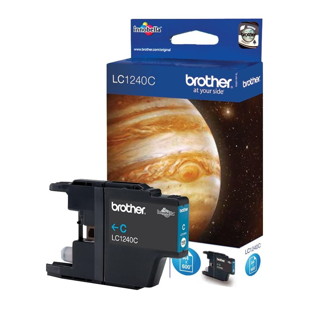 Verpakking van een zwarte inkjetcartridge en een cartridge op witte achtergrond.