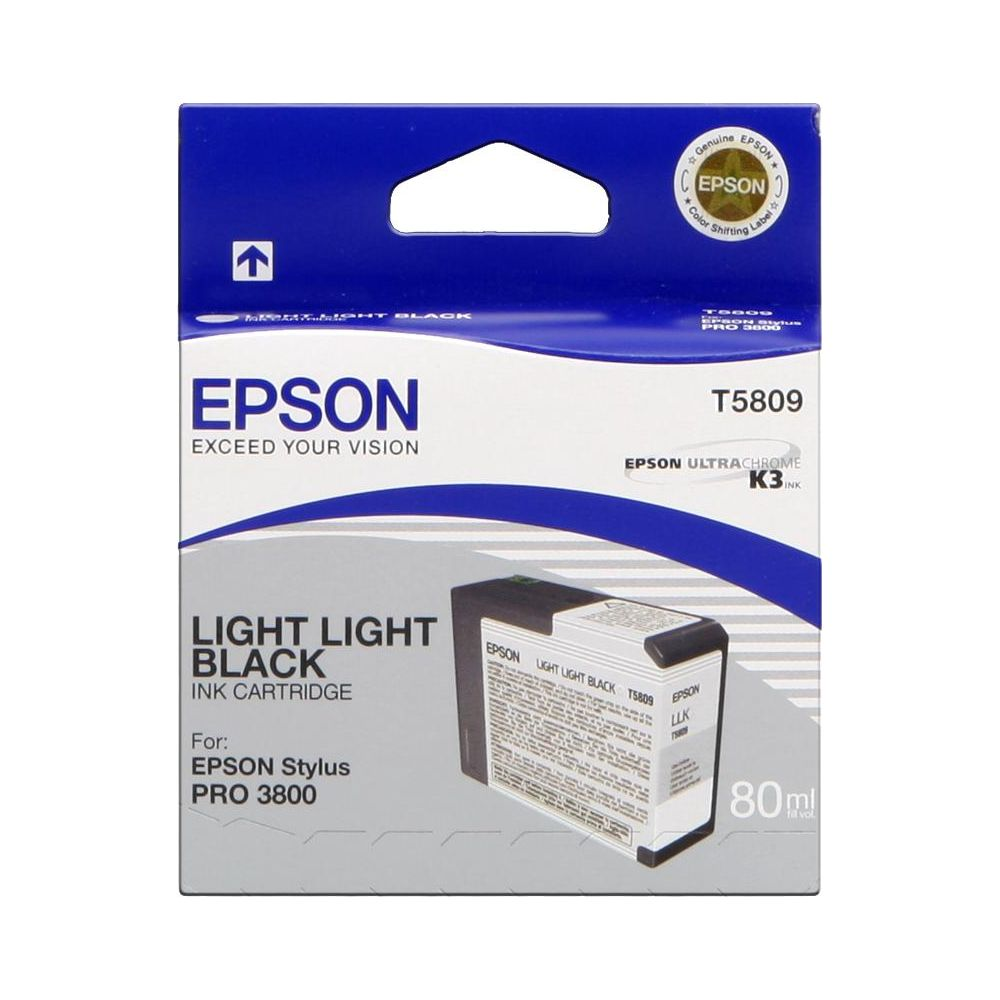 Epson T5809 Light Light Black Tinte für Epson Stylus Pro 3800.