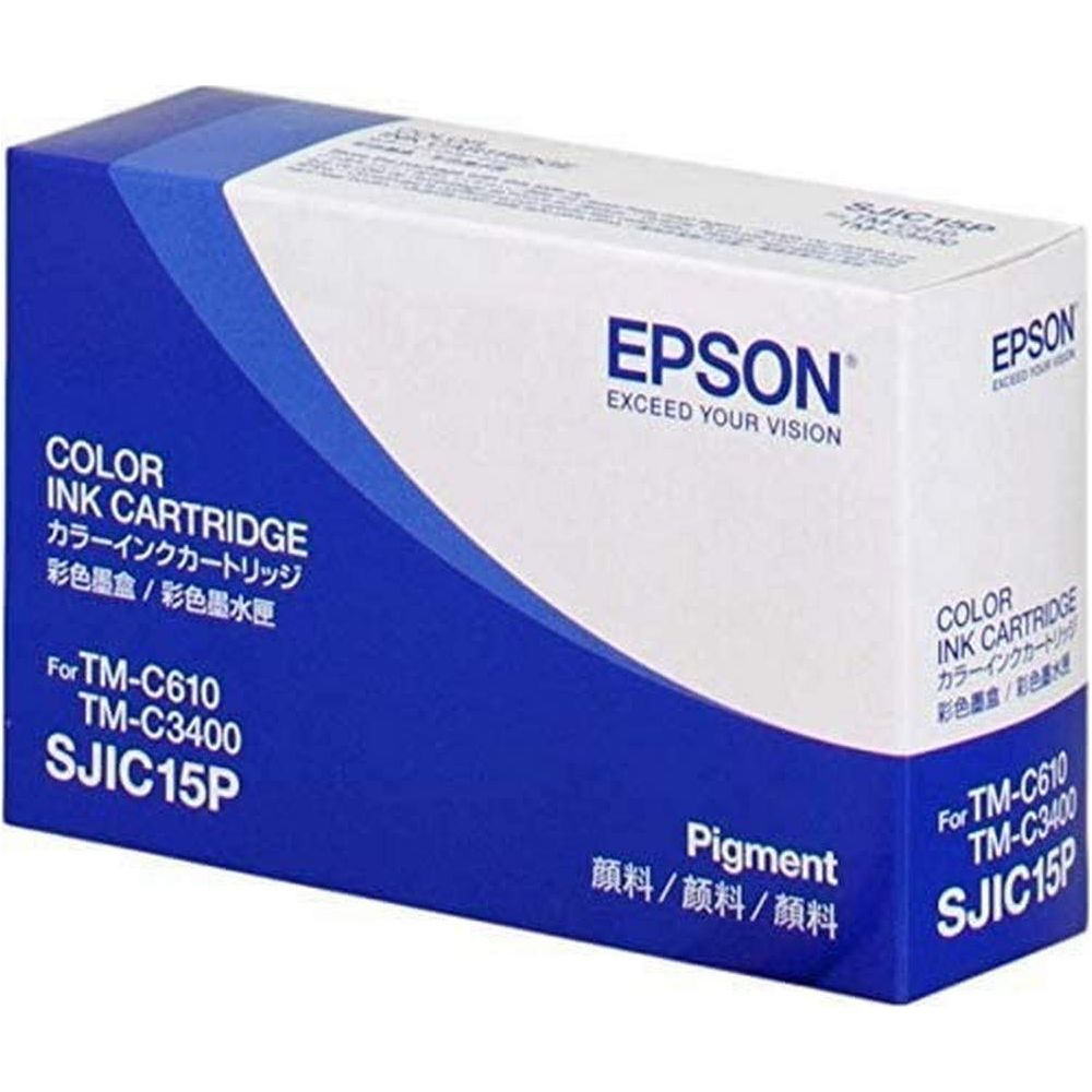 Cartucho de tinta Epson SJIC15P para TM-C610/TM-C3400.