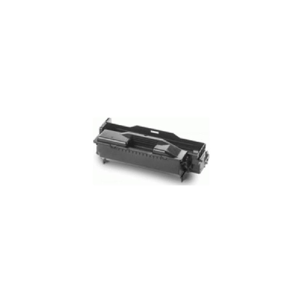 Beyaz arka plan üzerinde siyah toner kartuşu tutucu.