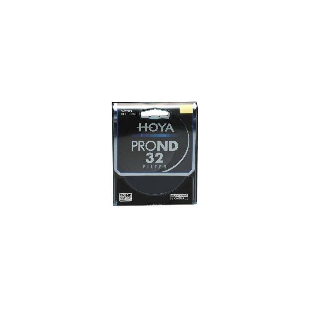 Filtre Hoya PROND 32 dans son emballage, perte de lumière 5 stops.