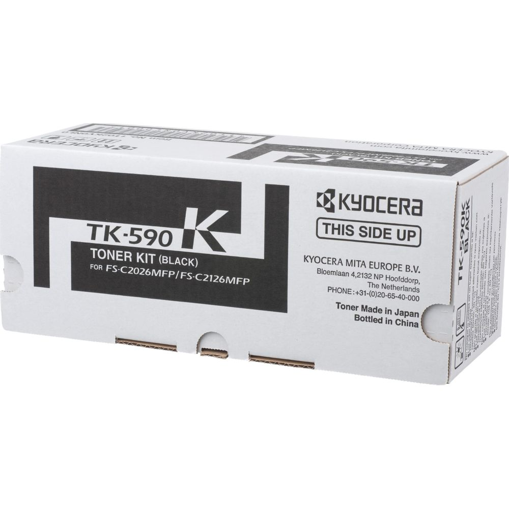 Kit de toner noir Kyocera TK-590. Fabriqué au Japon.