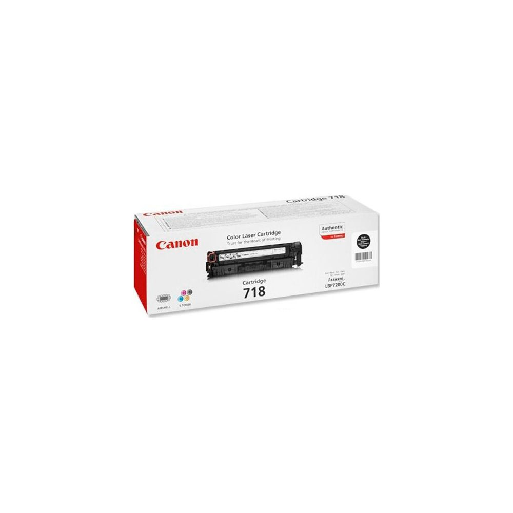 Toner laserowy kolorowy Canon 718, autentyczny, do drukarki LBP7200C.