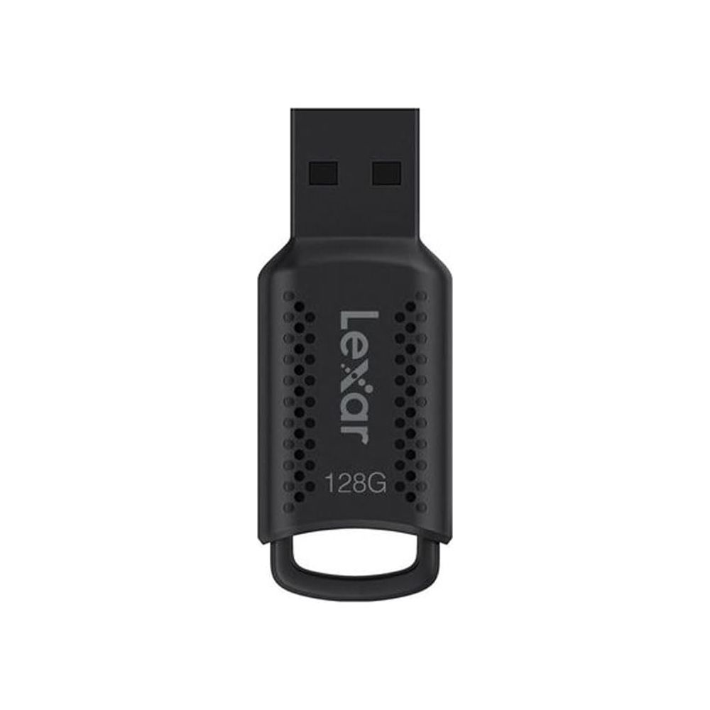 Czarny pendrive Lexar o pojemności 128 GB.