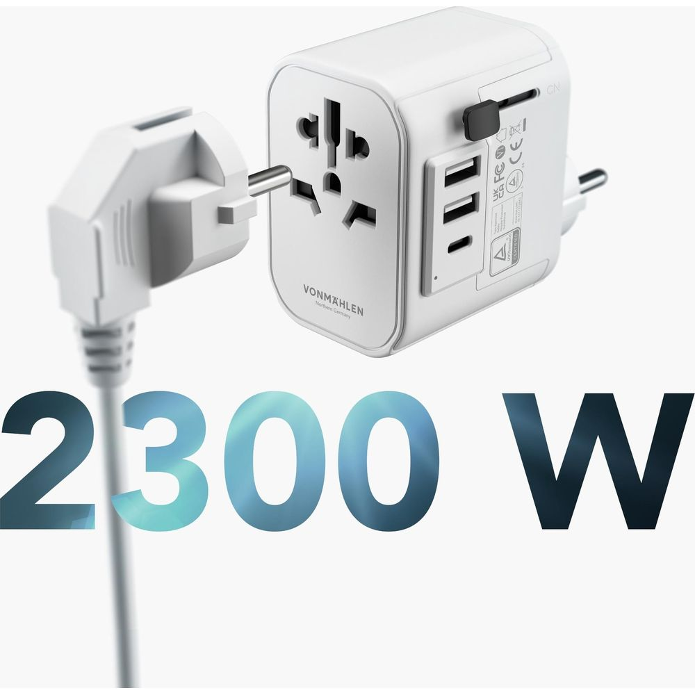 3 stuks USB-voedingsmodule, 220 V aansluiting, 5 V transformator, 2,1 A USB-laadstopcontact, schakeladapter, inbouw voor smartphones en MP4