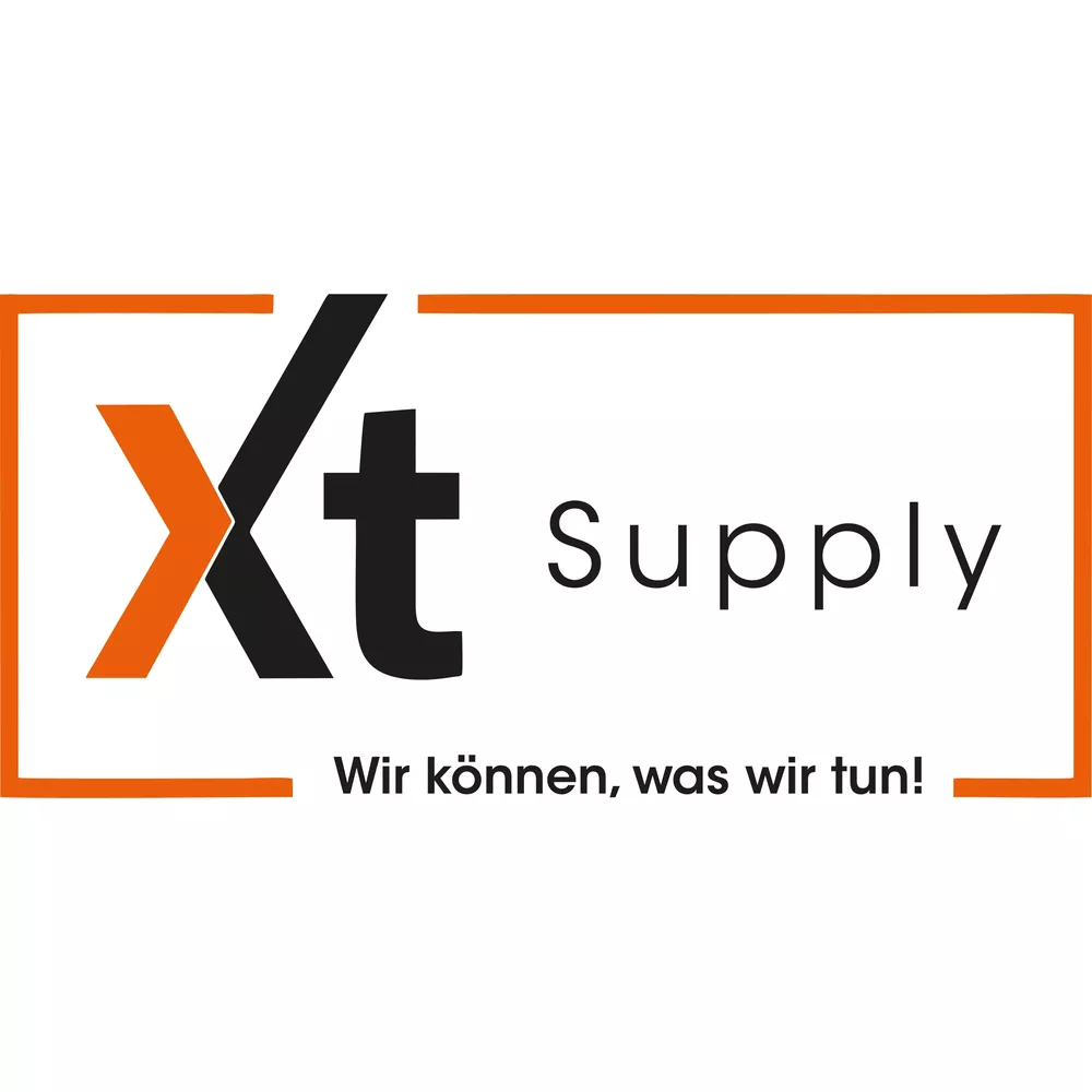 Logo mit 'Xt Supply' und dem Slogan 'Wir können, was wir tun!'