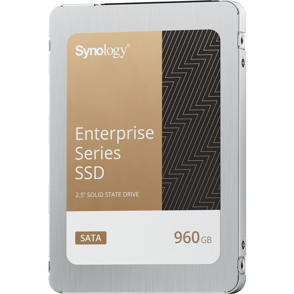Synology Enterprise SSD, 960 GB, dysk SATA 2,5 cala, srebrny.