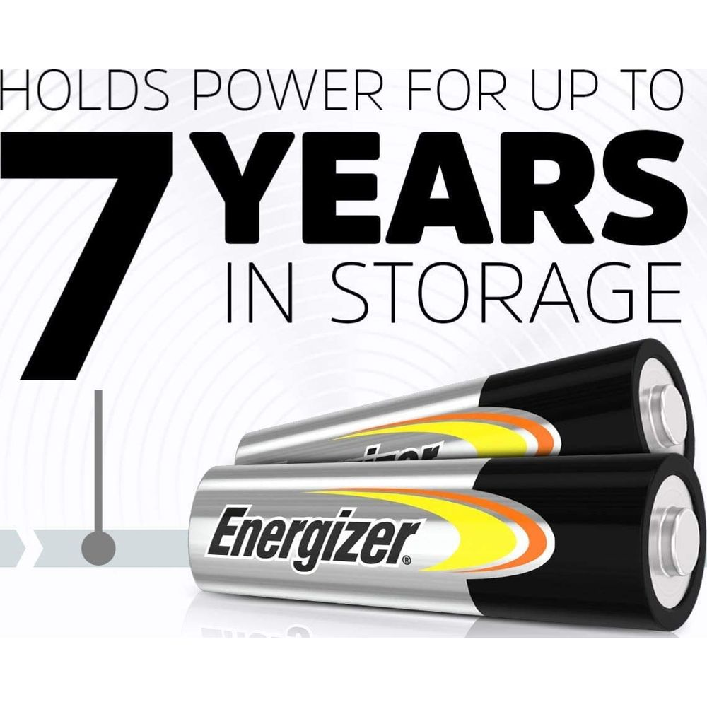 Trzy baterie Energizer z hasłem "Holds 