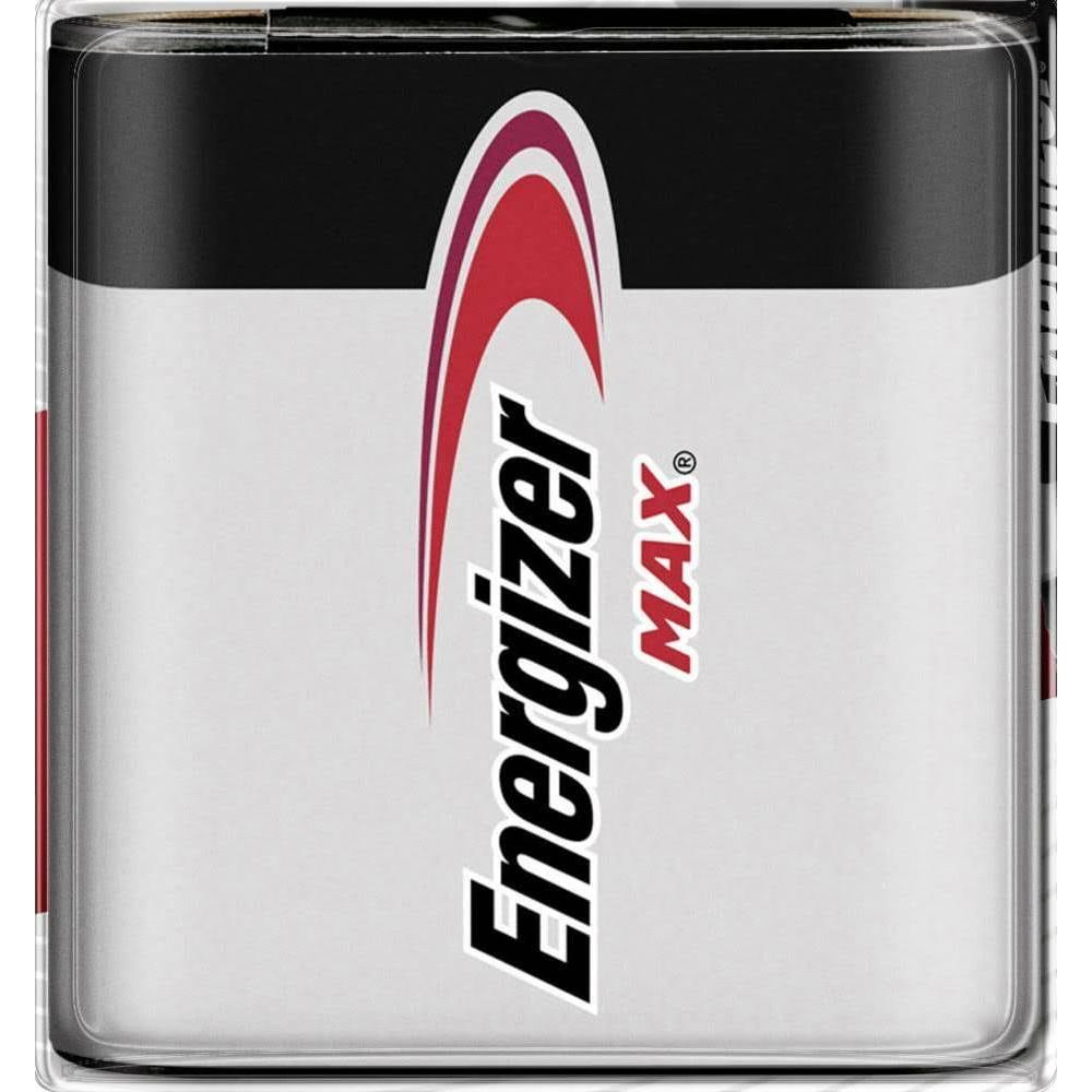 Batteria Energizer Max con logo rosso e bianco su sfondo bianco.