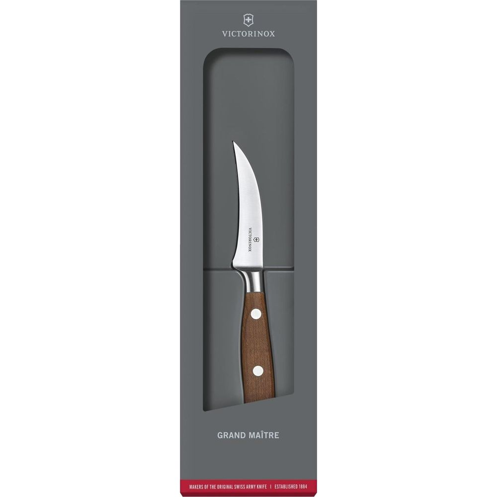 Victorinox Grand Maitre Messer mit Holzgriff in Verpackung.