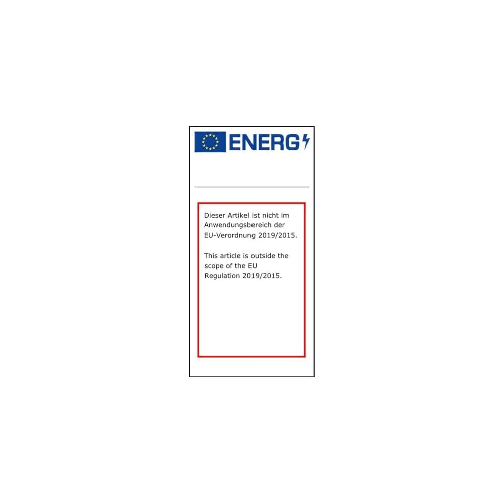 ENERG-Logo mit Text: Außerhalb der EU-Verordnung 2019/2015.