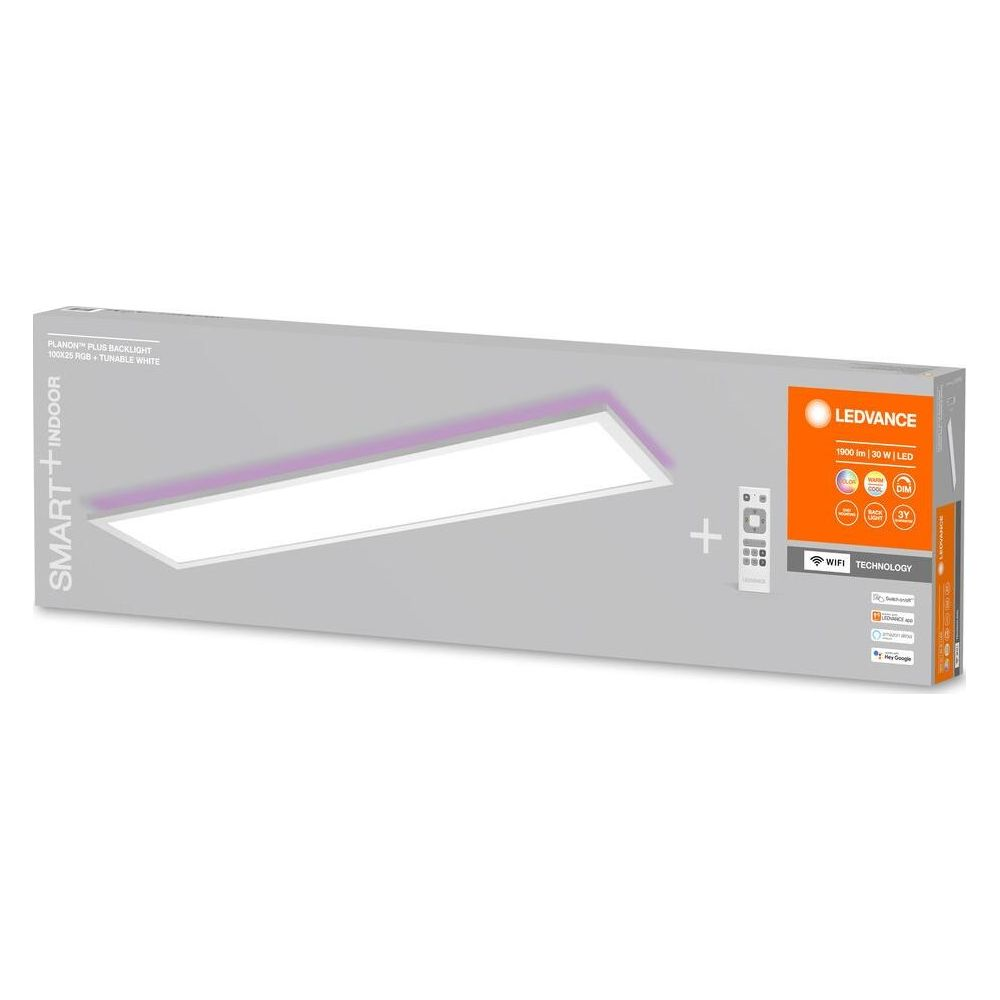 LEDVANCE Panel mit Fernbedienung, WLAN, RGB, 30W