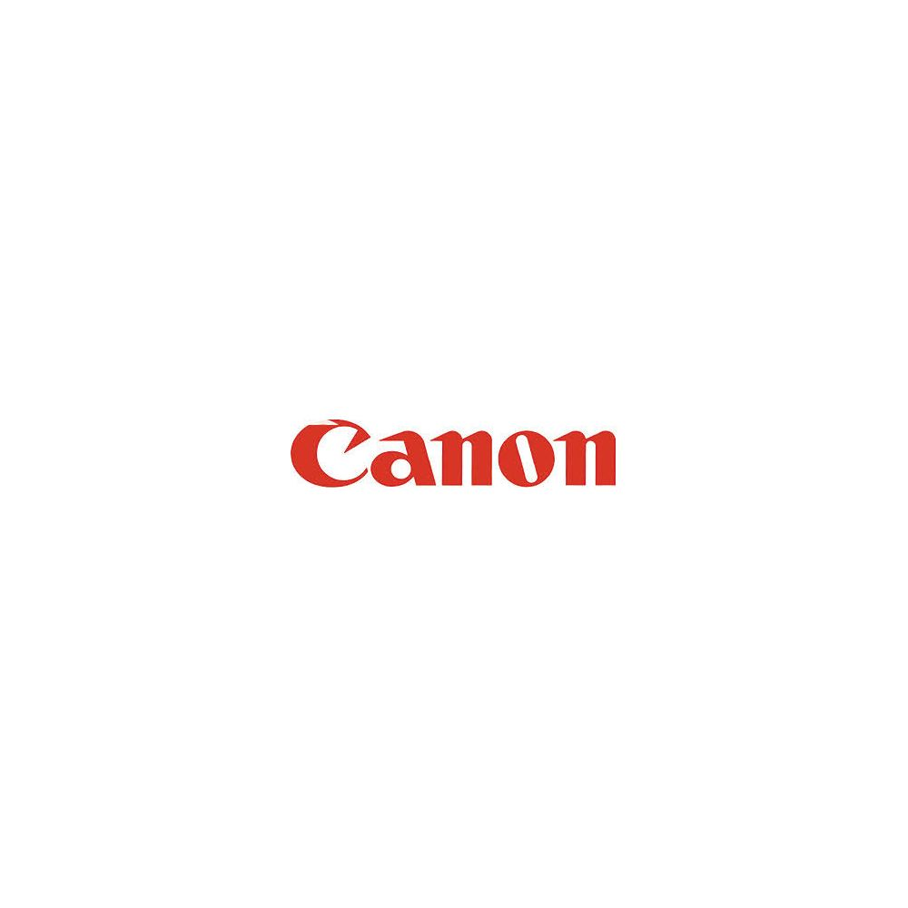 Das Canon-Logo in Rot auf weißem Hintergrund.