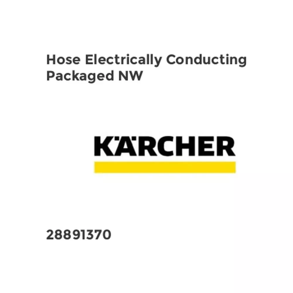 Logo Kärcher con testo: Tubo conduttivo, confezionato NW, 28891370