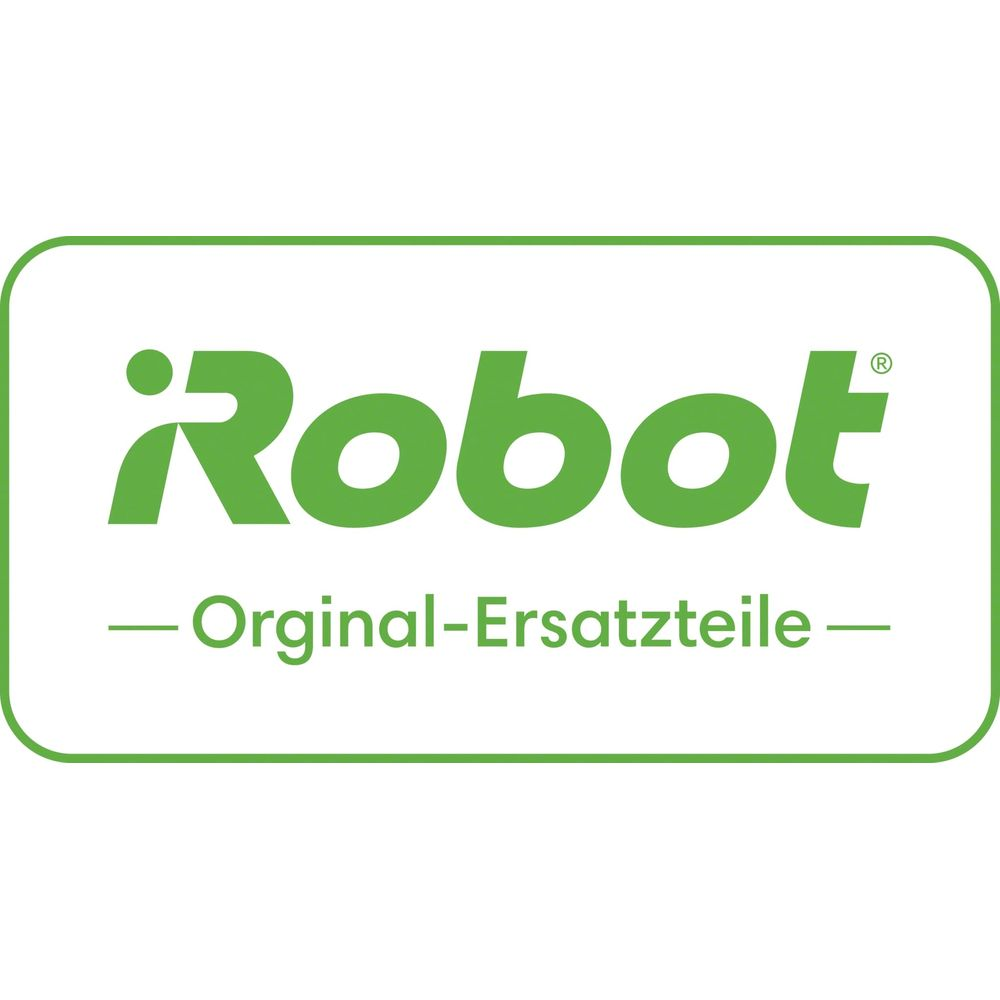 Zielone logo ze słowami 'Robot' i 'Orginal-Ersatzteile'.