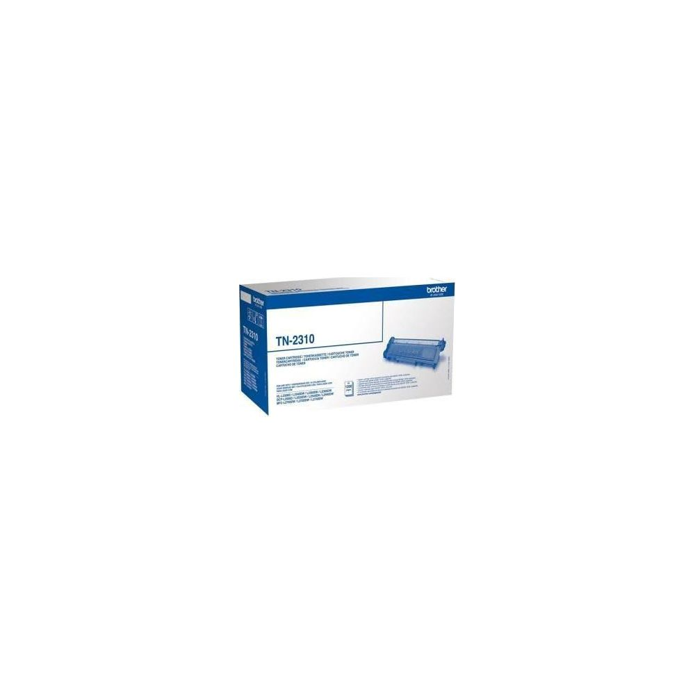 Toner Brother TN-2310 w niebieskim opakowaniu.