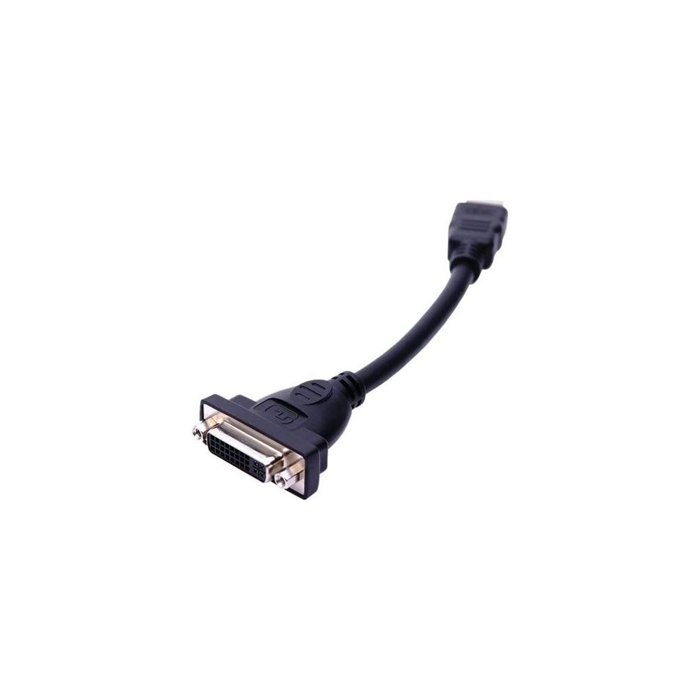 Cavo adattatore da DVI a HDMI nero con connettori