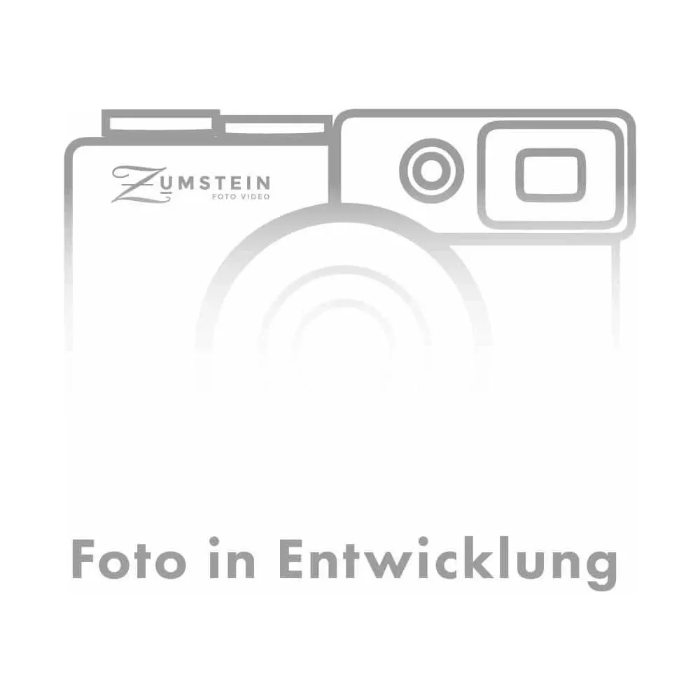 Schematyczny rysunek aparatu fotograficznego z tekstem 'Foto in Entwicklung'.