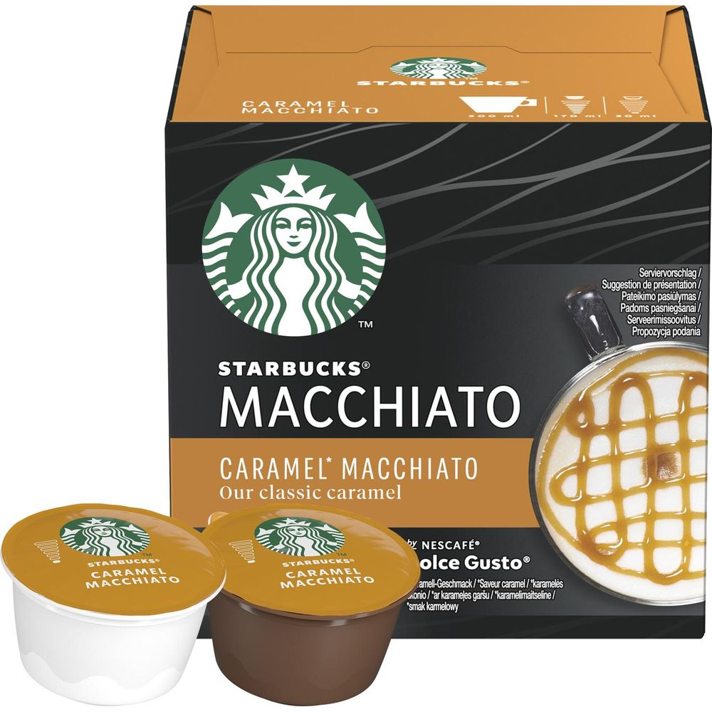 Capsule Starbucks Caramel Macchiato con Nescafé Dolce Gusto