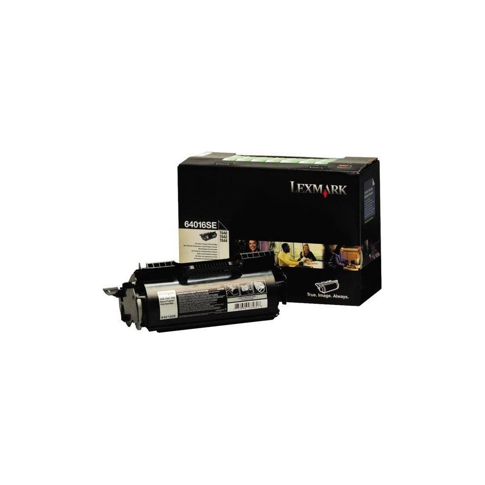 Cartuccia toner Lexmark 64016SE nera, con scatola.