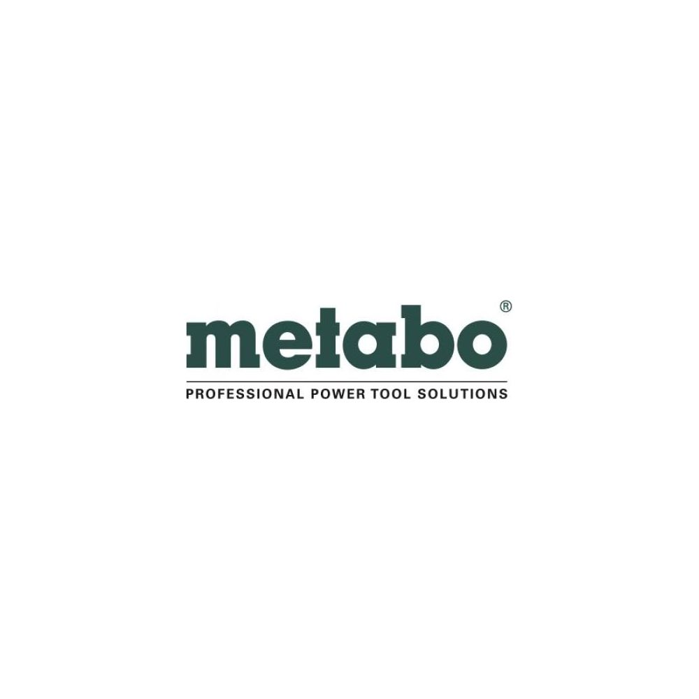 Das Metabo-Logo mit dem Untertitel 'PROFESSIONAL POWER TOOL SOLUTIONS'.