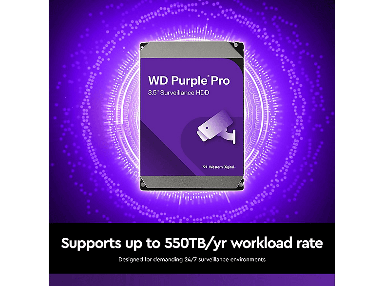 WESTERN DIGITAL Purple Pro WD102PURP SATA 6 Gbit/s 10 TB Hard Disk