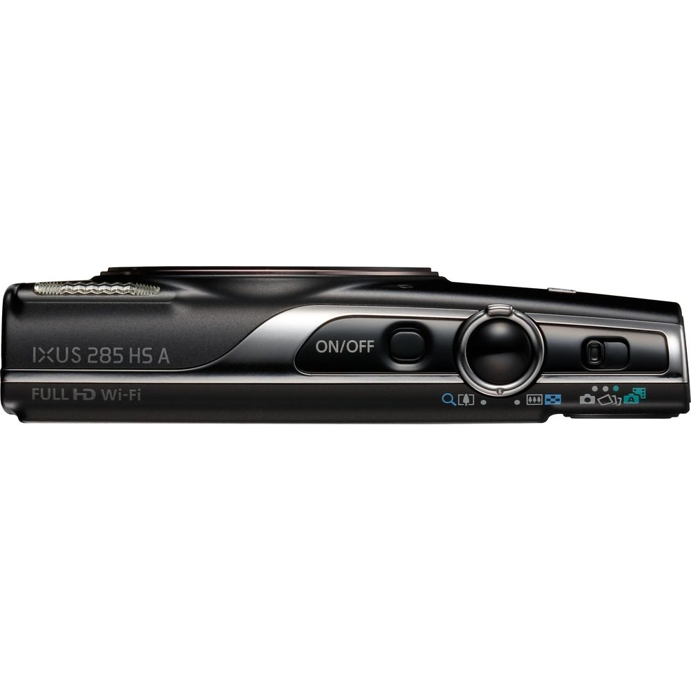 Czarny aparat cyfrowy z 