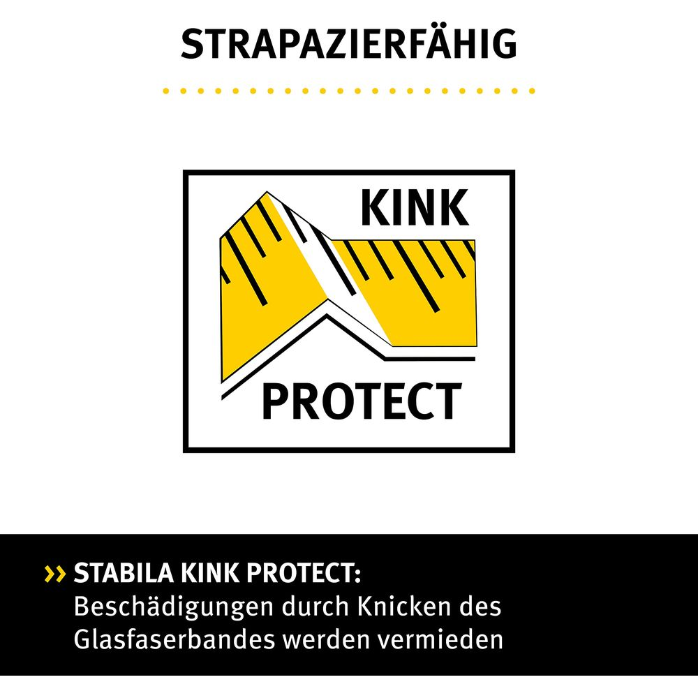 Logo STABILA KINK PROTECT: Previene danni da piegatura.