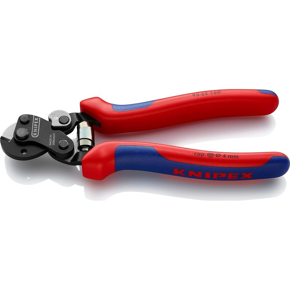 Rote und blaue Zange von Knipex mit scharfen Klingen.