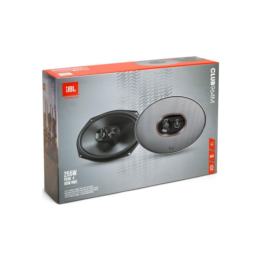 Altoparlanti auto JBL Club 964M in scatola, 255W picco.