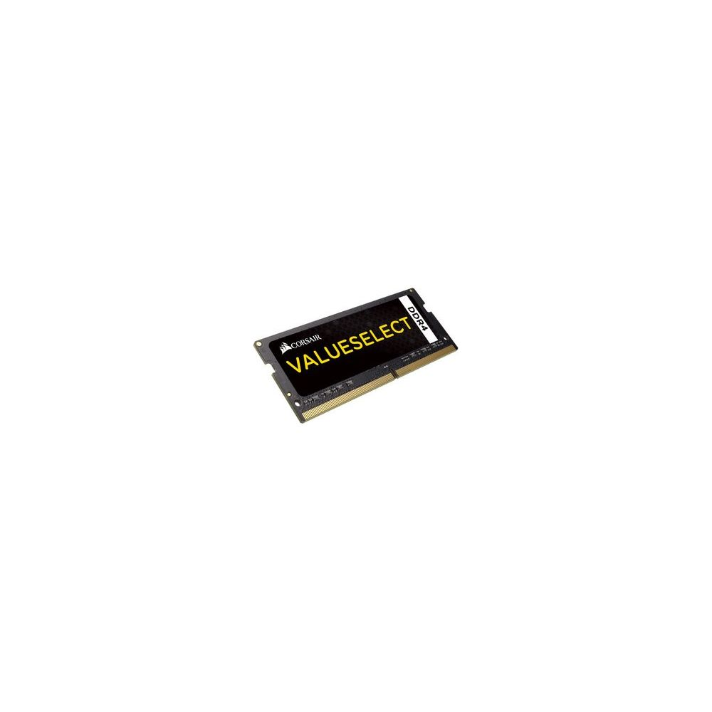 Ein Corsair ValueSelect DDR4 RAM-Modul auf weißem Hintergrund.