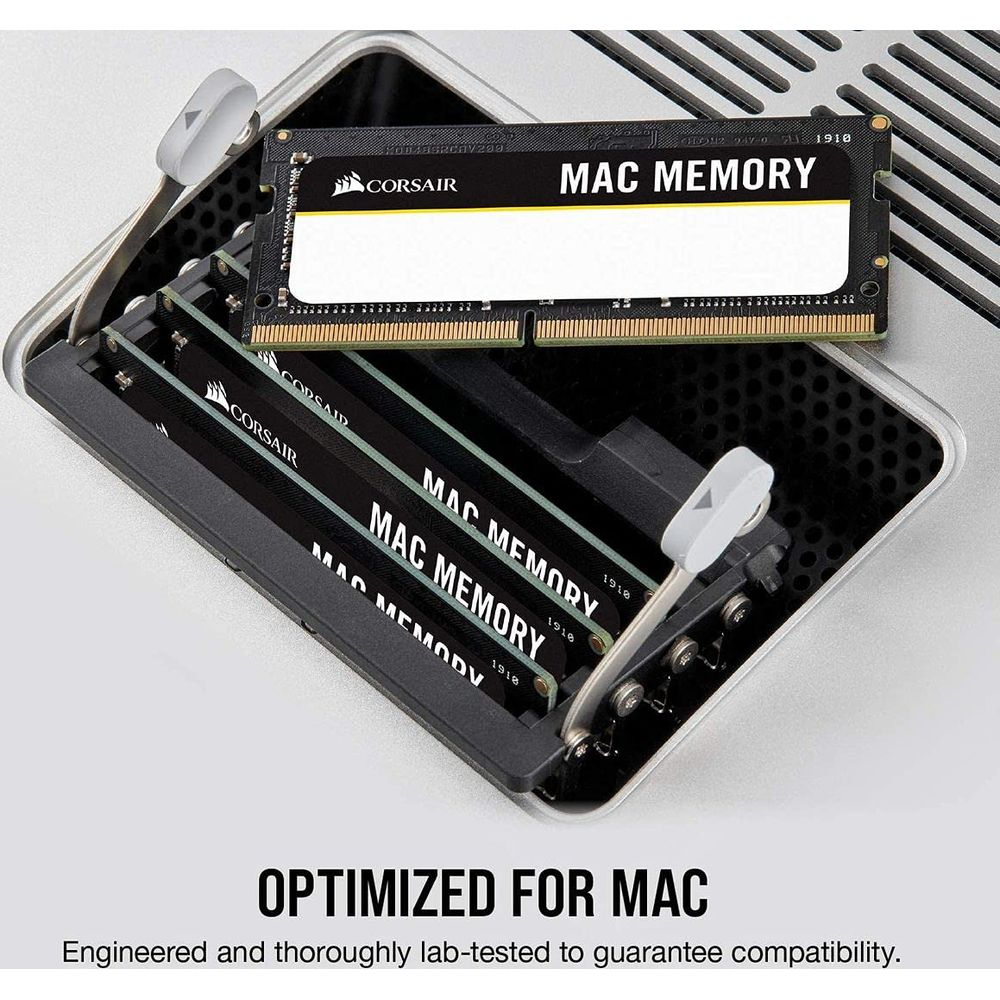 Corsair Mac Memory Riegel in einem Apple Mac Pro.