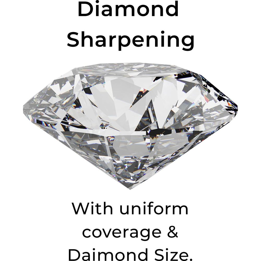 Un diamant à facettes avec du texte au-dessus et en dessous.