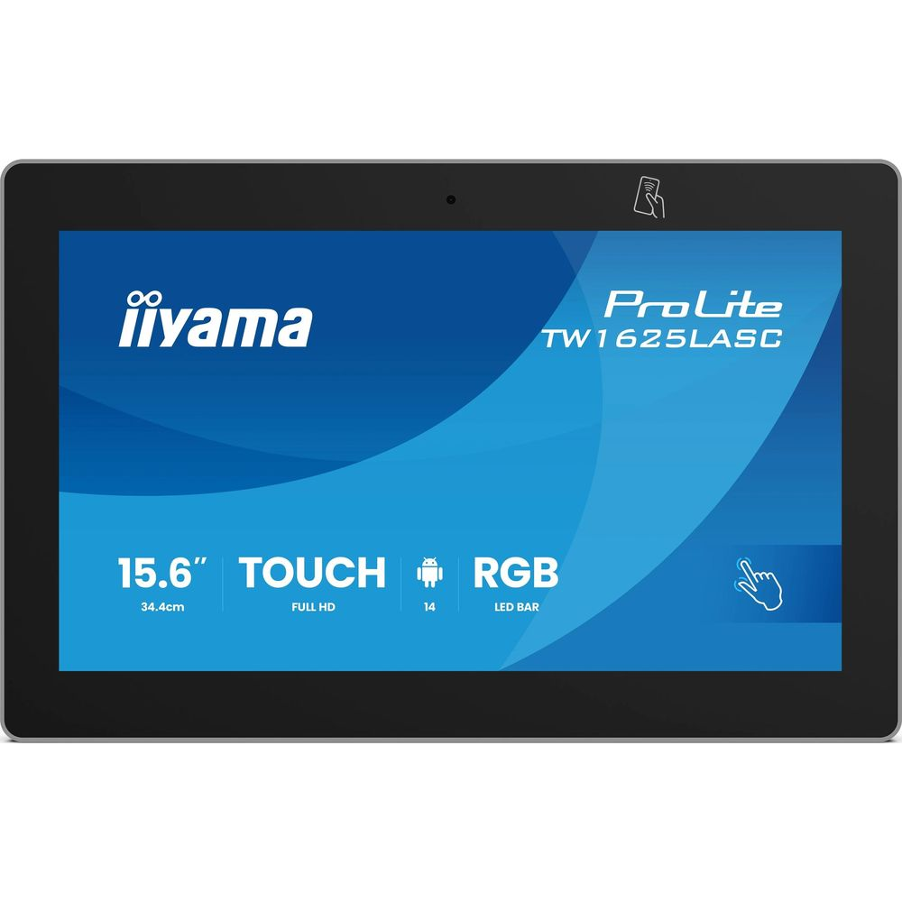 Monitor Iiyama ProLite TW1625lASC z ekranem dotykowym 15,6", Full HD, RGB.