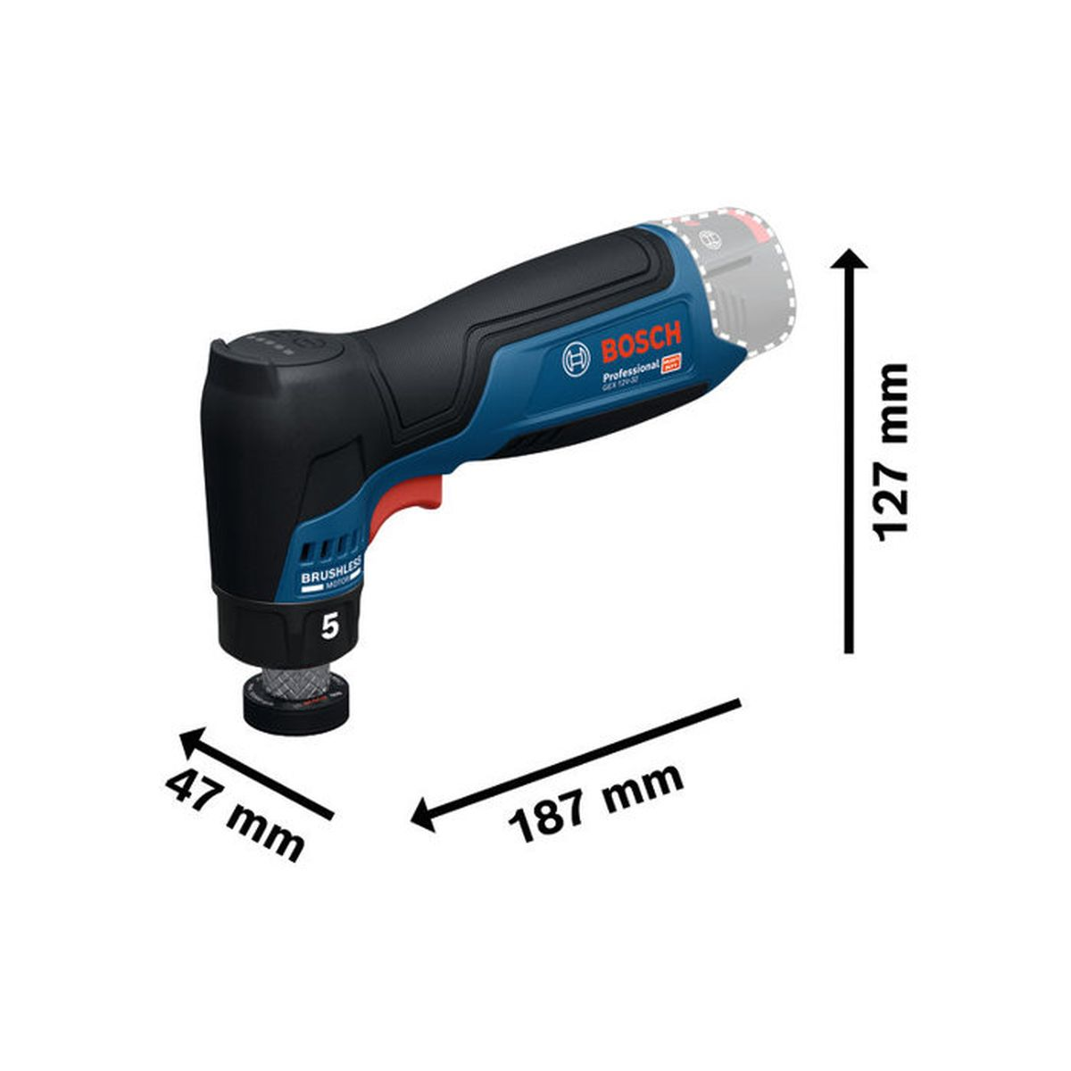 BOSCH GEX 12V-32 Professional Eksantrik Zımpara Makinesi Fiyat