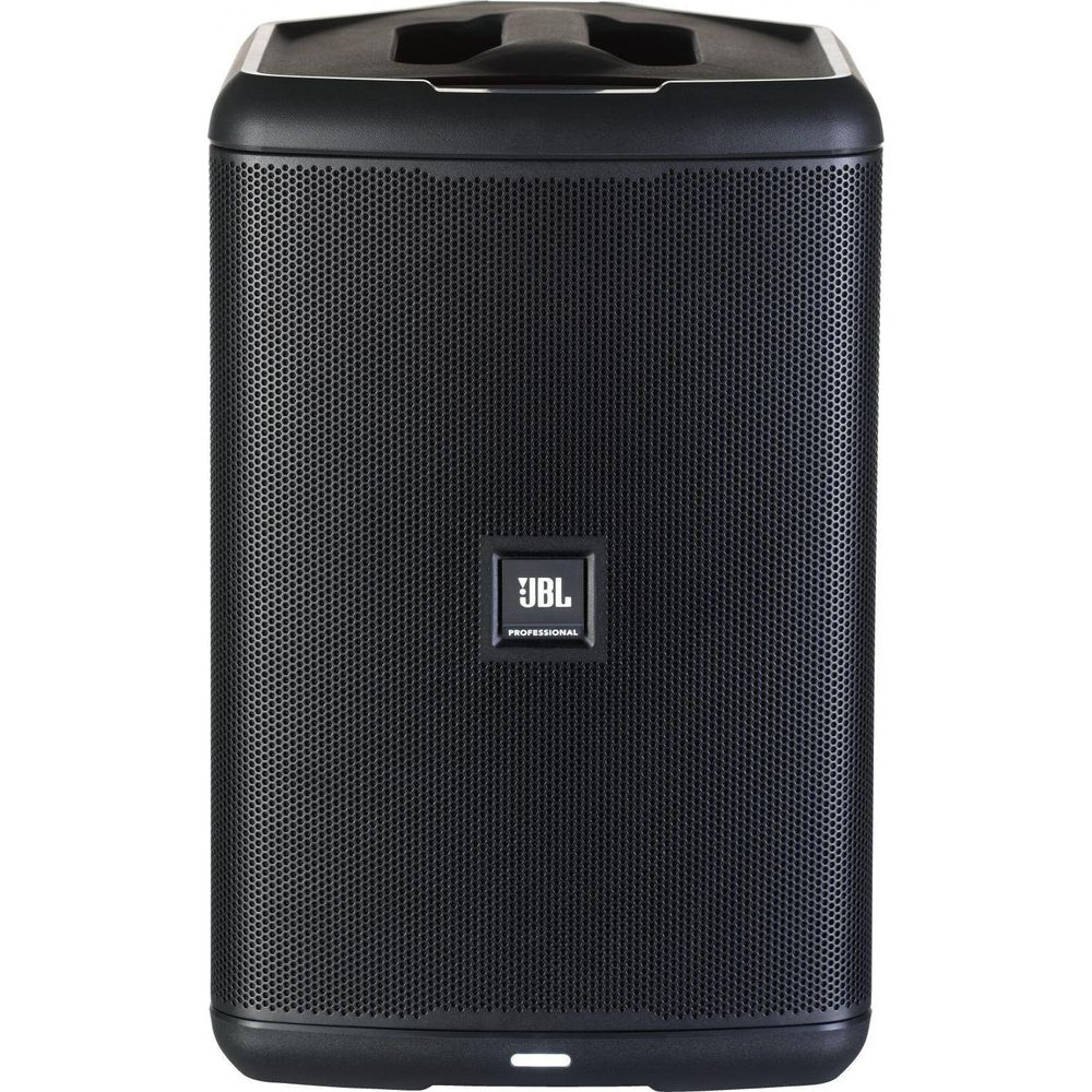 Un altoparlante PA JBL nero con logo JBL Professional al centro.