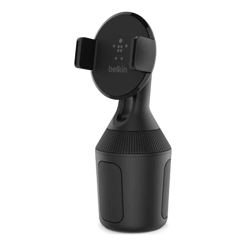 TOPGO Bekerhouder telefoonhouder, veilige en stabiele bekerhouder voor auto, compatibel met smartphones van 4 tot 7 inch, zwart