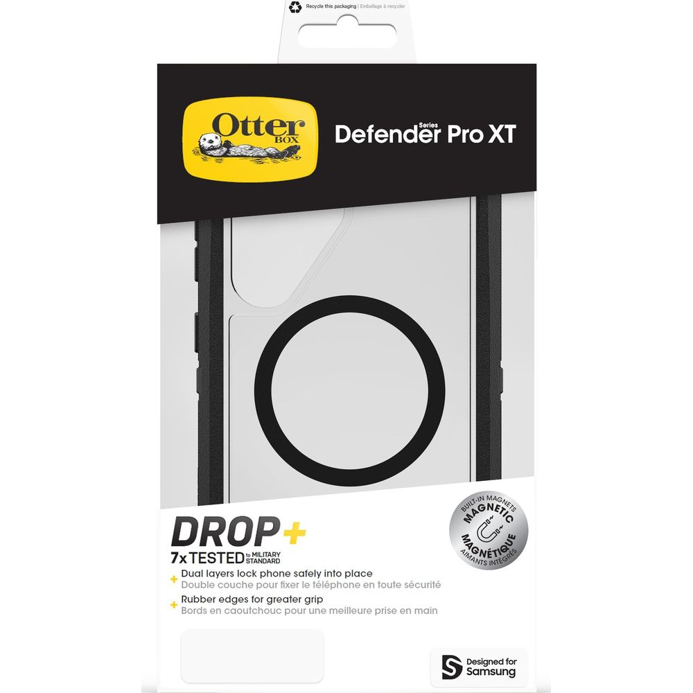 OtterBox Defender Pro XT telefoonhoes met magneetfunctie en valbescherming.