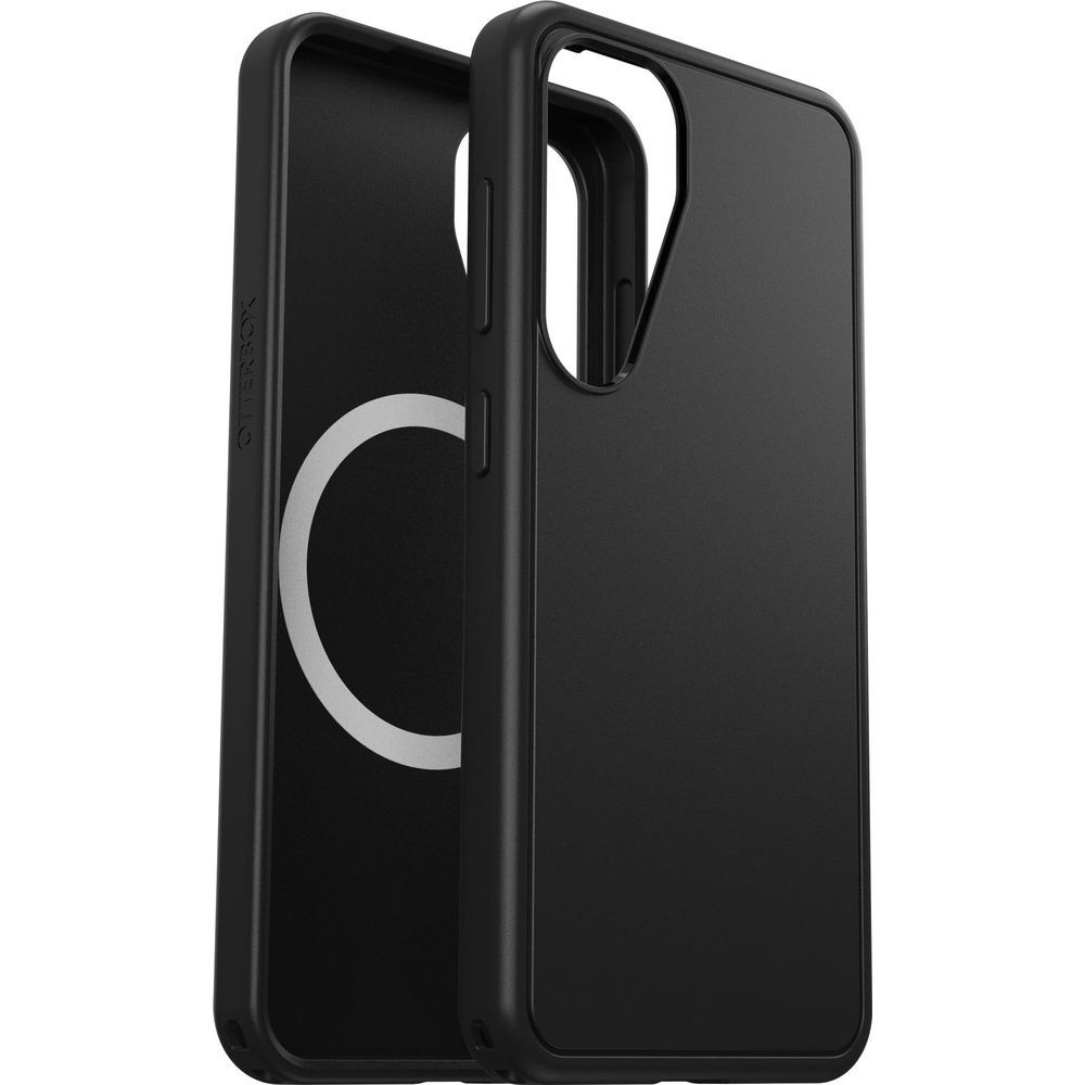 Twee zwarte telefoonhoesjes naast elkaar met Otterbox logo.