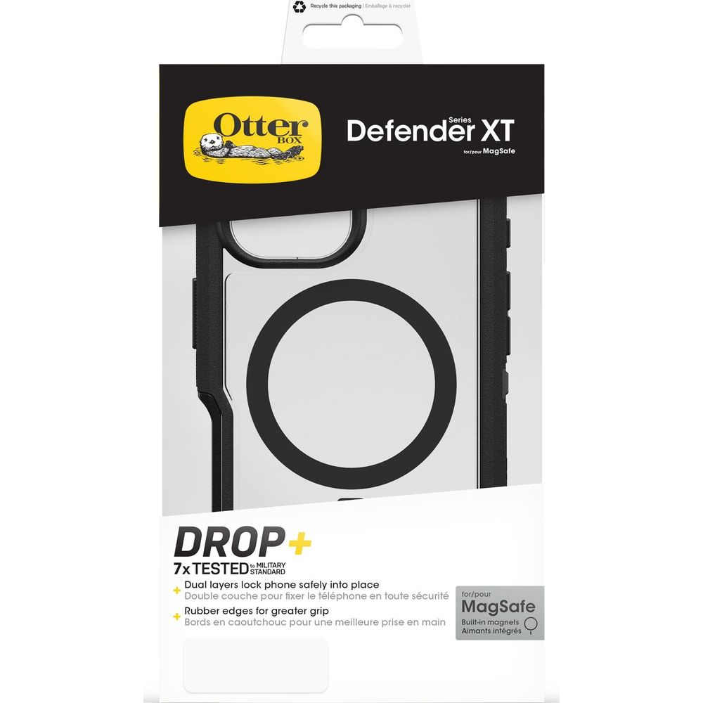 Étui OtterBox Defender XT pour MagSafe avec un anneau.