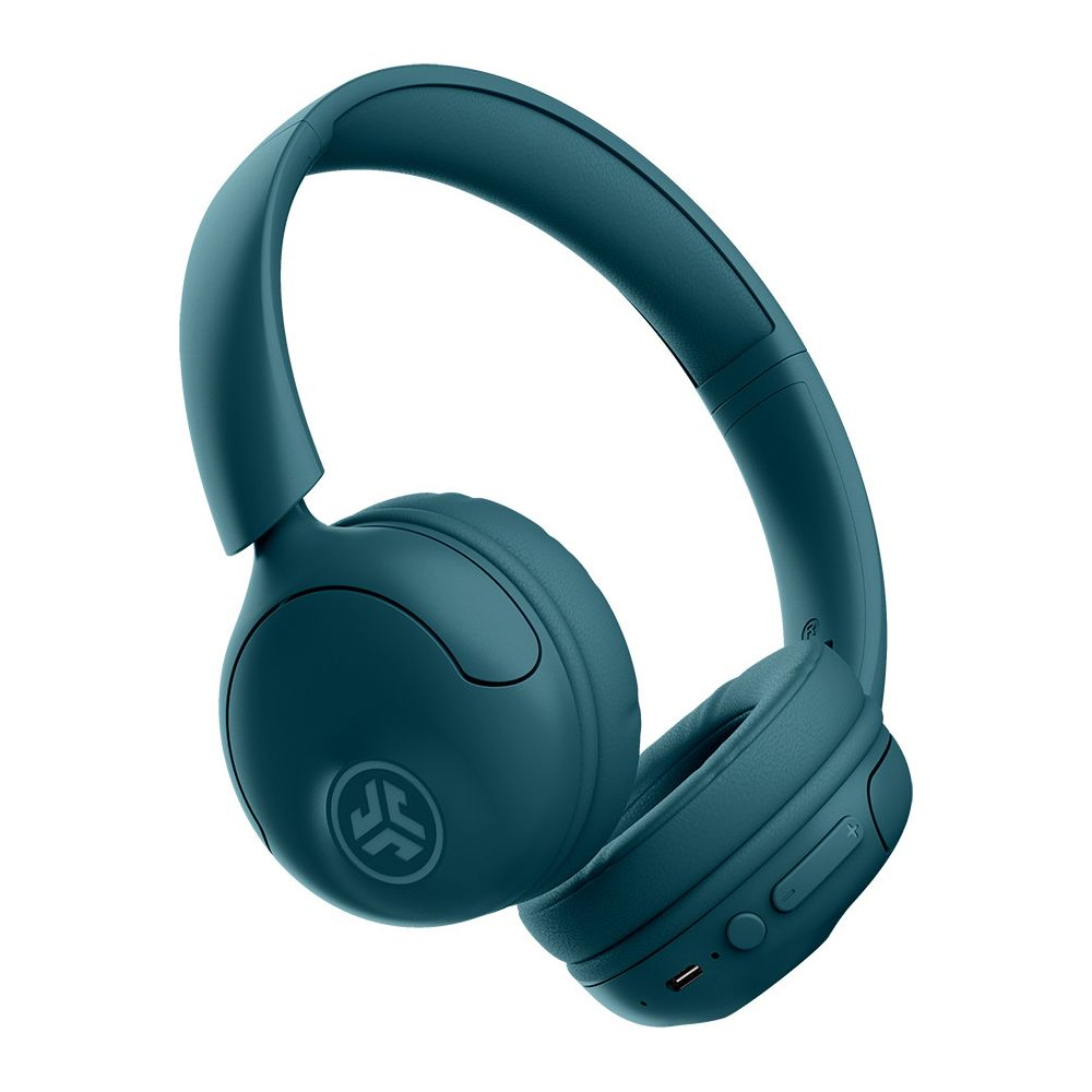 Casque teal circum-auriculaire avec coussinets rembourrés et arceau réglable.