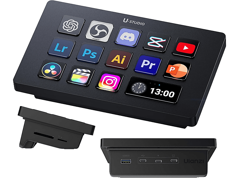 CONTROLLER PER STREAMING ULANZI Stream D200, PC Windows, Mac, OBS ...