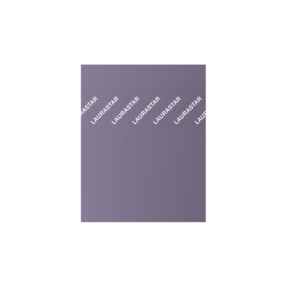 Plusieurs textes blancs "LAURASTAR" en diagonale sur fond gris bleu.