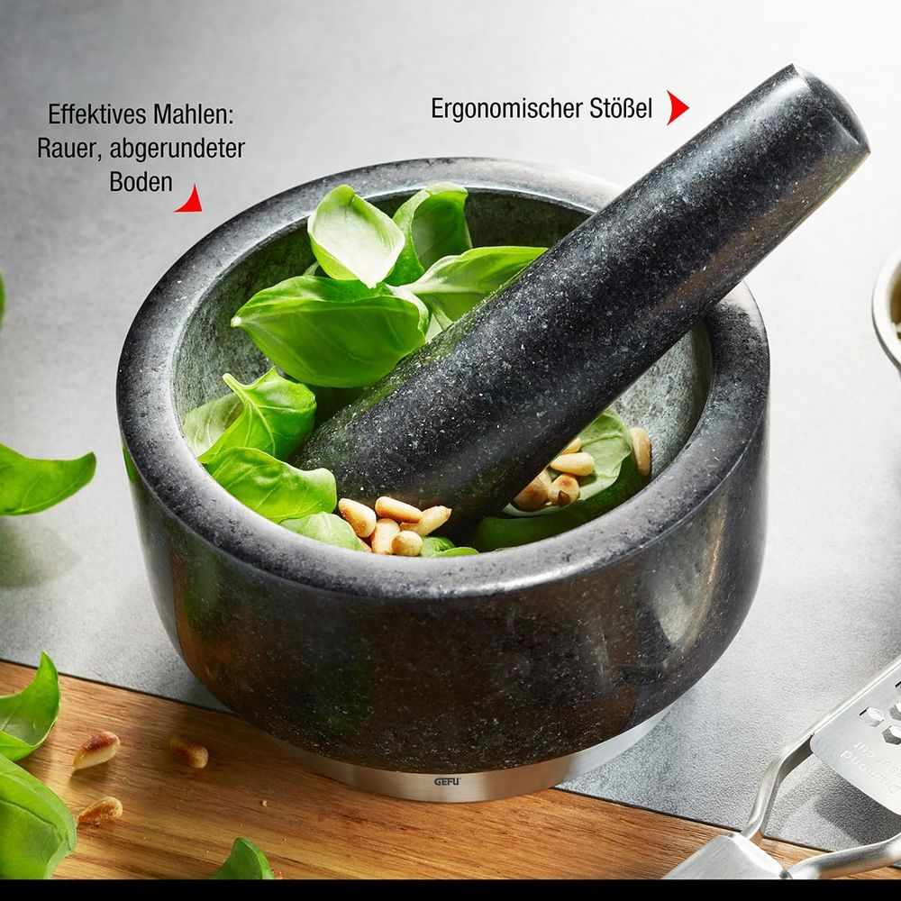 GEFU GF35300 MORTAR&PESTLE X-PLOSION 14CM Mortier avec pilon | MediaMarkt