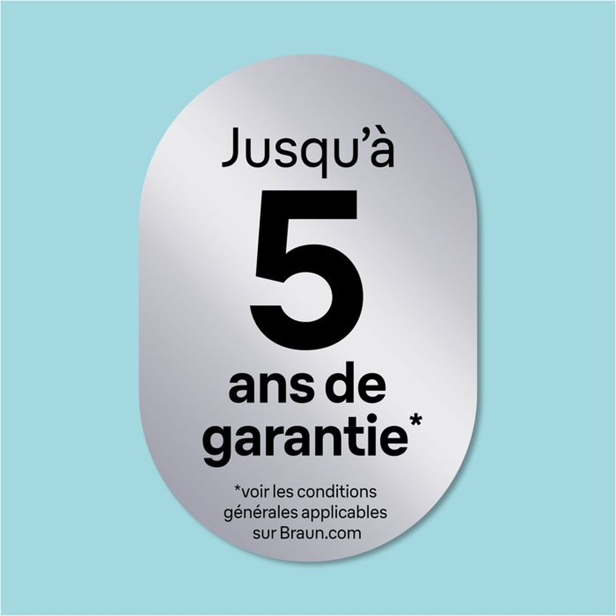 Do 5 lat gwarancji. Szczegóły na Braun.com.